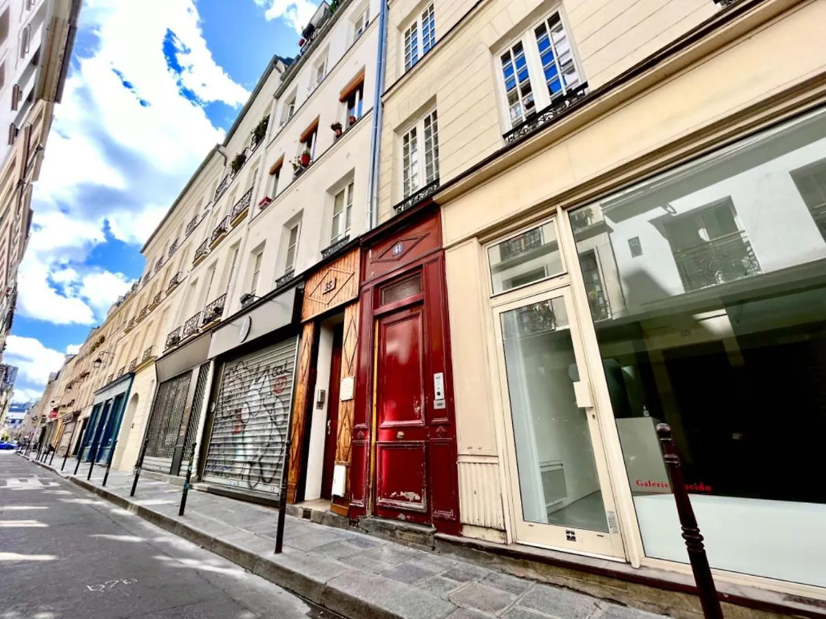 아파트 Dream Dwell Paris-chic Flat In The Heart Of Marais Near Pompidou Centre