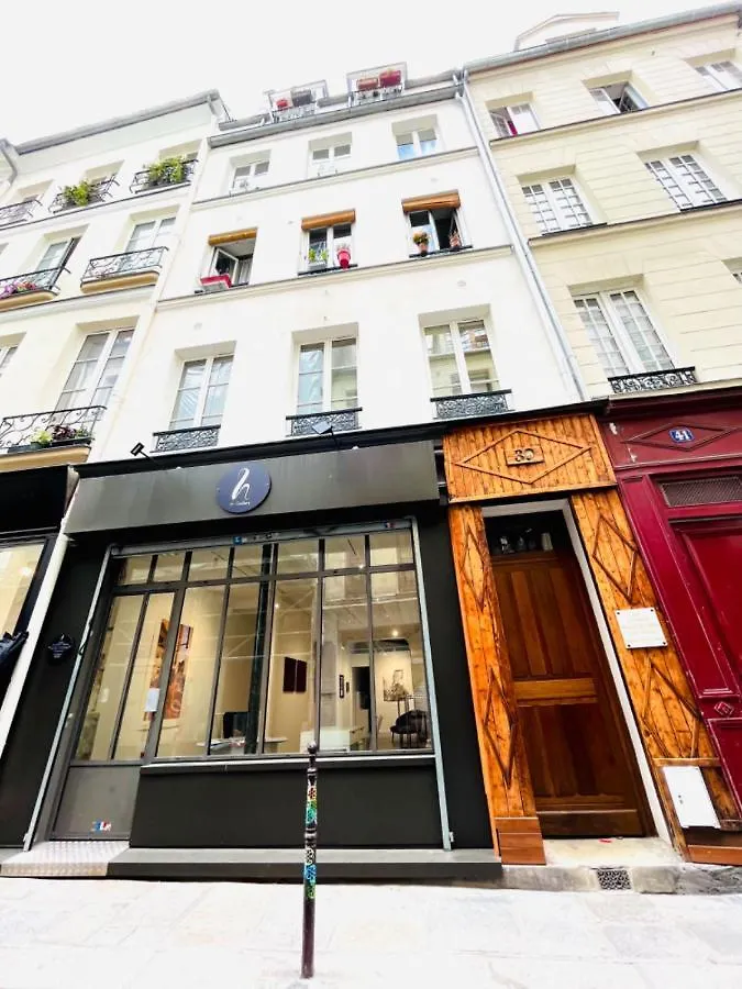 아파트 Dream Dwell Paris-chic Flat In The Heart Of Marais Near Pompidou Centre